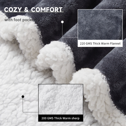 The HeatCloud™ Wearable Blanket